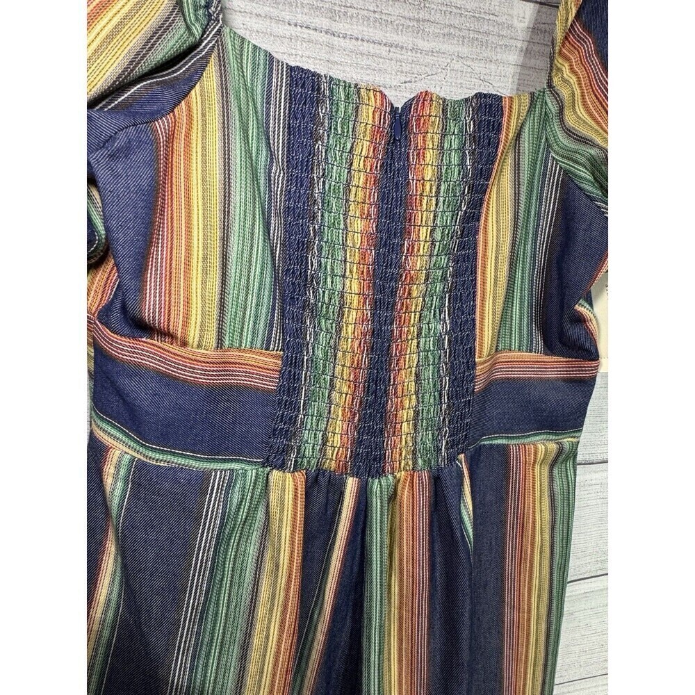 New Anthropologie Lauren Puff-Sleeved Jumpsuit by Ali & Jay  SIZE M - Picture 5 of 9